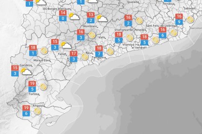 Diumenge, 23 de novembre: el fred segueix, però retrocedeix una mica
