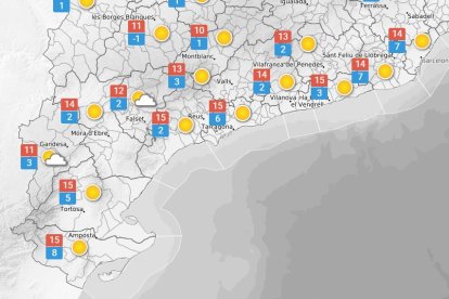 Dimecres, 26 de novembre: el vent no acabarà de fer net a Terres de l'Ebre