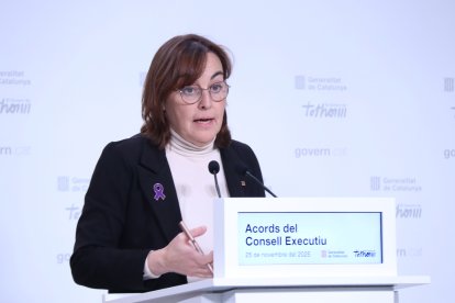 La portavoz del Govern, Sílvia Paneque