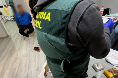 Un agente de la Guardia Civil.