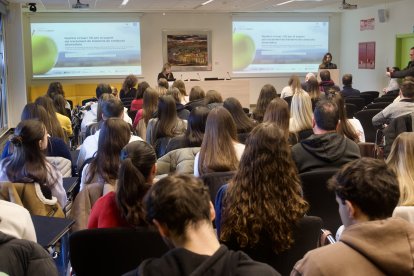 Presentació de la prova pilot, al campus ebrenc de la URV.