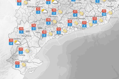 Dissabte 29 de novembre: cel clar i fred, tot i que no tan intens