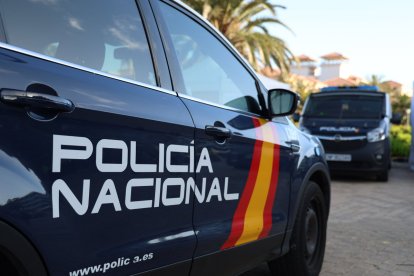 Un coche de la Policía Nacional.