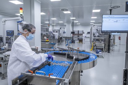 Fotografía de archivo de las instalaciones de la farmacéutica catalana Hipra.