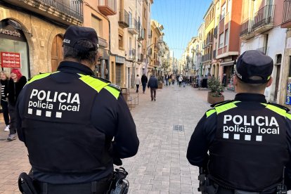 Dos policías de Torredembarra.