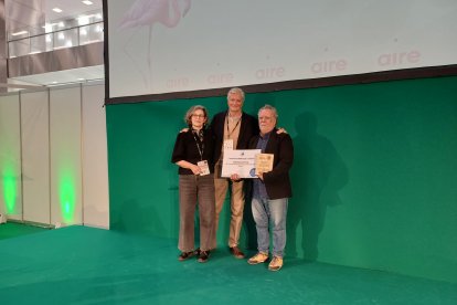 El director del Parc natural, Toni Curcó, va recollir dimecres el guardó a Còrdova