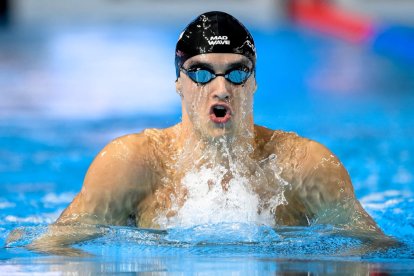 Carles Coll, durante el Europeo de Lublin.