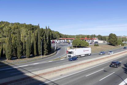 Área de servicio de El Mèdol, junto a la AP-7, a la altura de Altafulla.