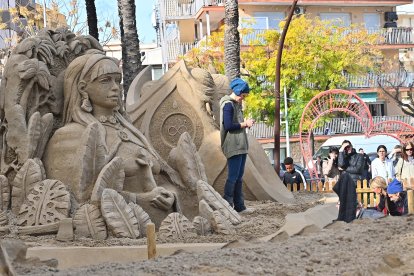 Una decena de artistas han trabajado en el conjunto.