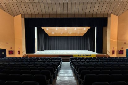 Interior de la Casa de Cultura de la Sénia.