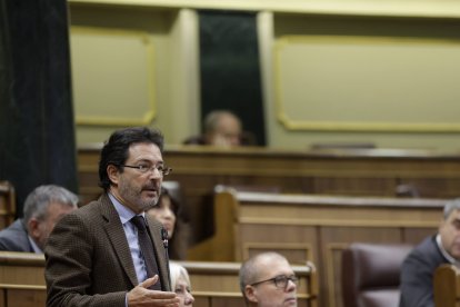 El diputado de Junts en el Congreso, Isidre Gavín, este miércoles