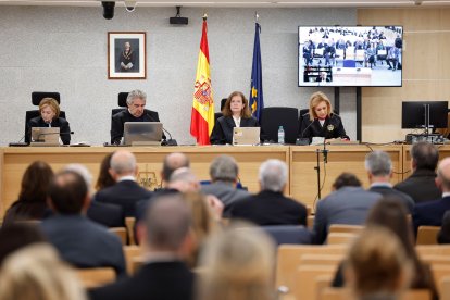 El juez José Ricardo de Prado este lunes en la Audiencia Nacional