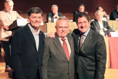 Josep Maria Andreu, Joan Maria Potau y Lluís Fàbregas.