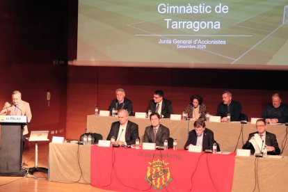 Imagen del la Junta General de Accionistas celebrada este miércoles.