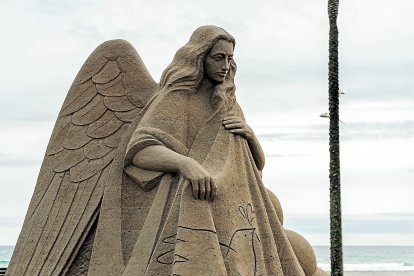 Figura del Pessebre de Sorra de La Pineda.