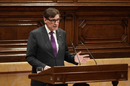 El president de la Generalitat, Salvador Illa