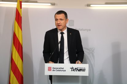 Òscar Ordeig, conseller d'Agricultura de la Generalitat