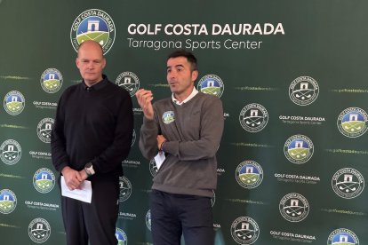 Marcos Meury y Xavi Pueyo, del Club de Golf Costa Daurada.