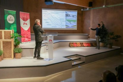 Imagen de archivo de la presentación del  proyecto de Ametller Origen en Mont-roig del Camp