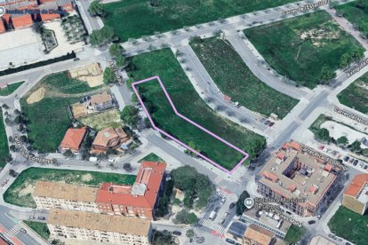 El terreno que cedió el Ayuntamiento de L'Arboç.