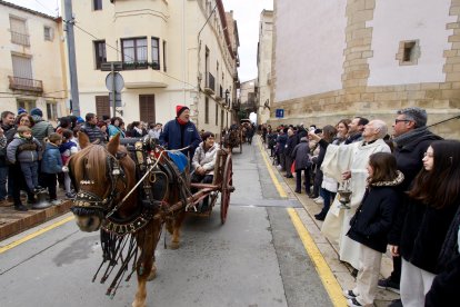 Benedicció dels animals a Móra d'Ebre.