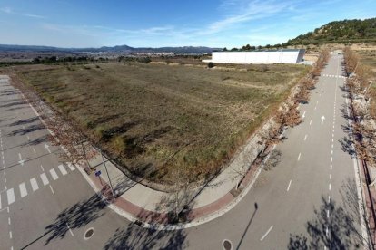 Polígono industrial de El Molló, en Móra la Nova, donde se emplazaría la gigafactoría de Inteligencia Artificial de la Unión Europea.