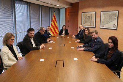 La primera reunión del consejo de administración de Rodalies de Catalunya