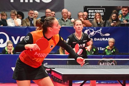 Andrea Todorovic en su duelo frente a Polina Mikhailova.