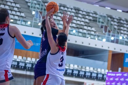 El partido se disputó en el Palau d’Esports.