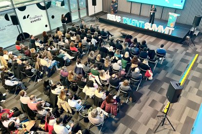 Un instante de la jornada Reus Talent Summit organizada por Redessa en FiraReus.