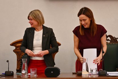 Llauradó i Guaita, en un ple de l'Ajuntament de Reus.