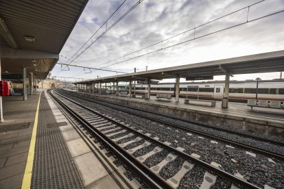 La estación de trenes de Tarragona.