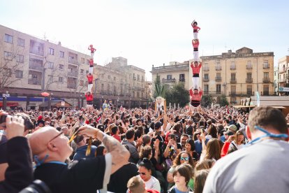 El Concurs de Menjar Calçots és un dels moments àlgids de la festa.