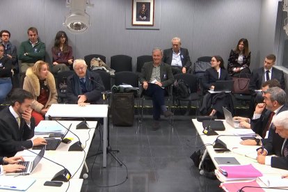 Jordi Pujol Ferrusola en la Audiencia Nacional durante la declaración como testigo
