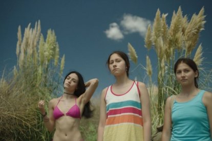 Las protagonistas de “La virgen de la tosquera”.