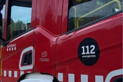 Al lugar han acudido dos dotaciones de bomberos.