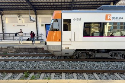Un tren de Rodalies.