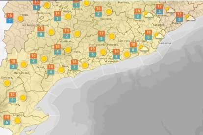 Diumenge 29 de març: Vent molt fort a tot Tarragona