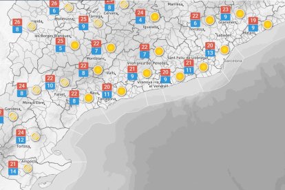 Divendres 24 d'abril: Més calor