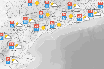 Dimarts 19 de maig: pugen les temperatures