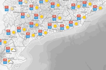 Dimecres 20 de maig: Pugen les temperatures