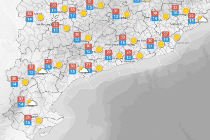 Diumenge 24 de maig: Sol i calor