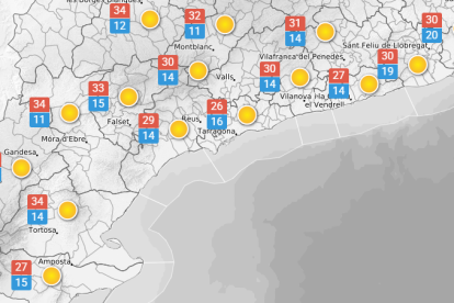 Dimecres 27 de maig: continuen pujant els termòmetres