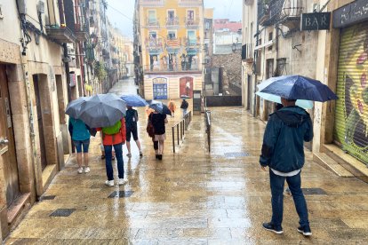 Tarragona acumula 200 litros más de lluvia de lo habitual en lo que va de año