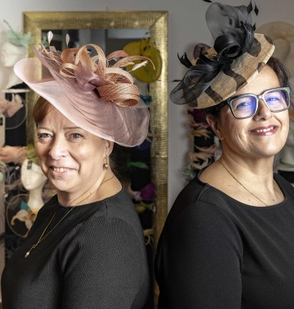 Ambas hermanas son un tándem perfecto: Matilde (i) es más creativa y activa; y Montse (d), es meticulosa y pausada