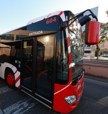 Imagen de archivo de un autobús de la EMT.