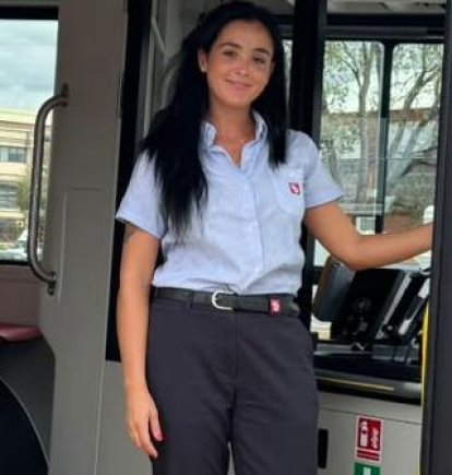 Imma Munuera es conductora de la EMT desde julio de 2025.