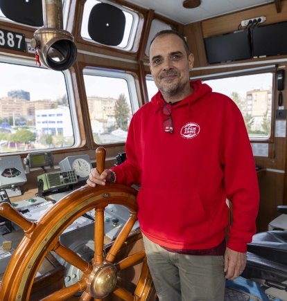 Marc Reig, este domingo, en el Open Arms