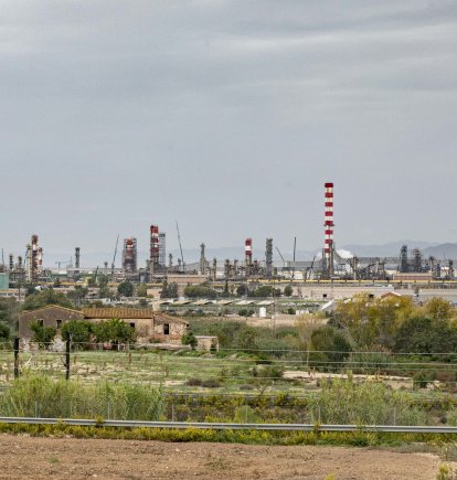 Imagen de archivo del Polígono Norte del polo petroquímico de Tarragona.
