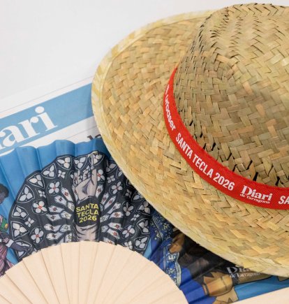 El abanico y sombrero de las fiestas de Santa Tecla de este 2026, gratis con el Diari de Tarragona